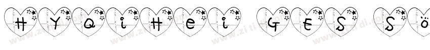 HYQiHei GES SourceHa字体转换